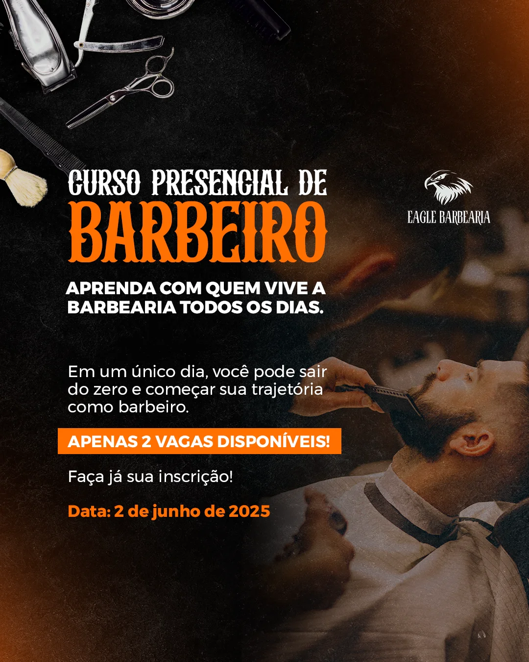 Peça de Eagle Barbearia